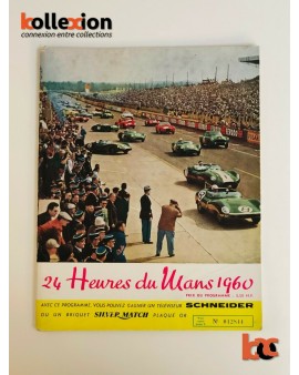PROGRAMME OFFICIEL 24 Heures du Mans 1960