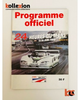 PROGRAMME OFFICIEL 24 Heures du Mans 1985