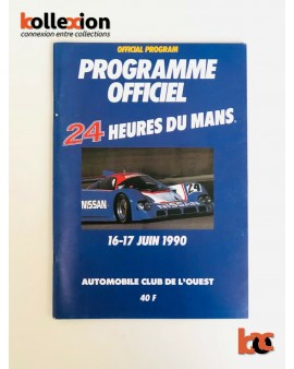PROGRAMME OFFICIEL 24 Heures du Mans 1990