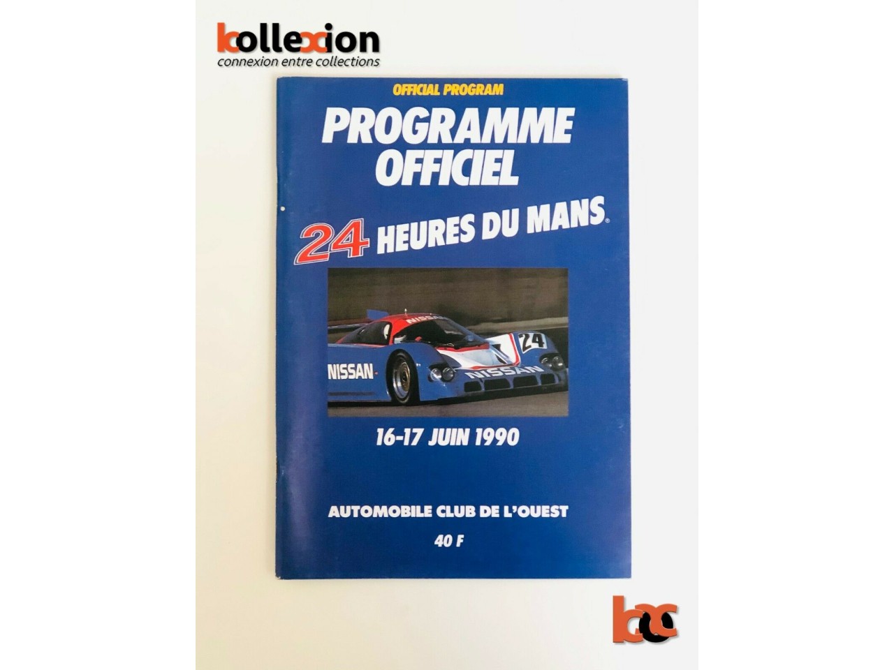 PROGRAMME OFFICIEL 24 Heures du Mans 1990