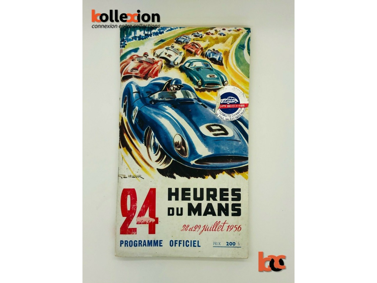 PROGRAMME OFFICIEL 24 Heures du Mans 1956