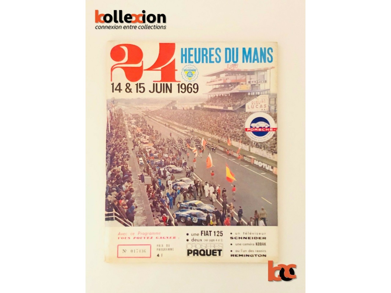 PROGRAMME OFFICIEL 24 Heures du Mans 1969