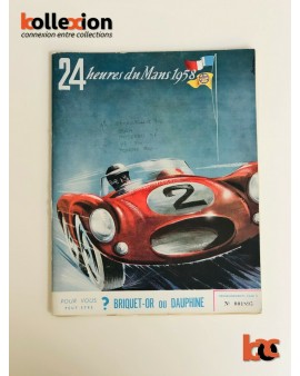 PROGRAMME OFFICIEL 24 Heures du Mans 1958