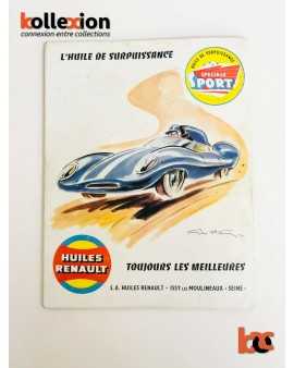 PROGRAMME OFFICIEL 24 Heures du Mans 1958