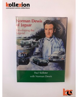 Book Norman Dewis of JAGUAR Developing the legend, Paul Skilleter, PJ publishing, english, nice condition