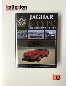 Book JAGUAR E-TYPE The definitive history, Philip Porter, Haynes, English, nice condition