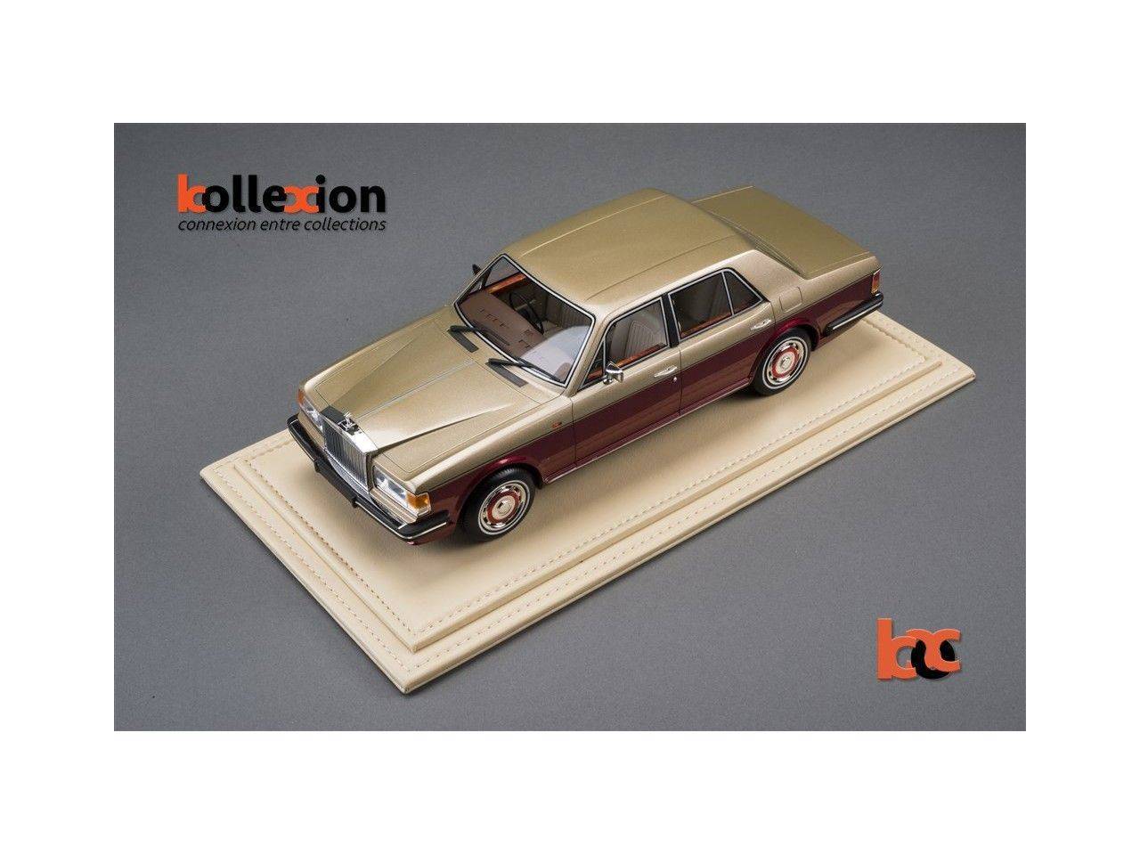 ATLANTIC ATL10014 Vetrina Display Box 1.18 Maranello Base in Pelle - Leather Base 32.5cm x 16.5cm x 12.5cm