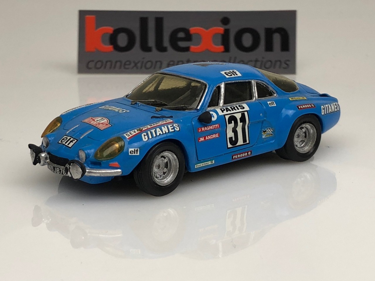 PROVENCE MOULAGE ALPINE RENAULT A110 1800 n°31 Monte Carlo 1976 ...