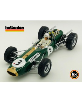 SPARK 18S223 BRABHAM BT19 n°3 Winner German GP 1966 Jack Brabham 1.18