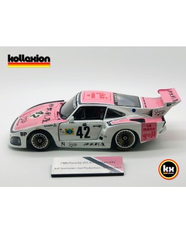 TRUESCALE TSM09183 PORSCHE 935 K3 3L Turbo n°42 Le Mans 1980 R. Stommelen -  A. Plankenhorn - T. Ikuzawa 1.18