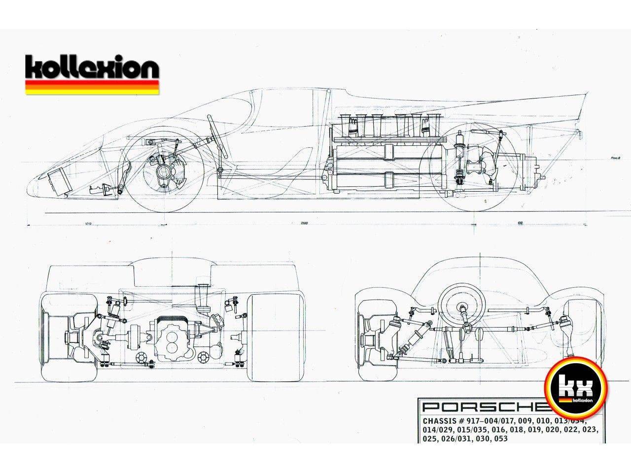 BUILTUP PORSCHE 917K n°20 Le Mans 1970 Jo Siffert - Brian Redman 1/1ex. Ech. 1.5