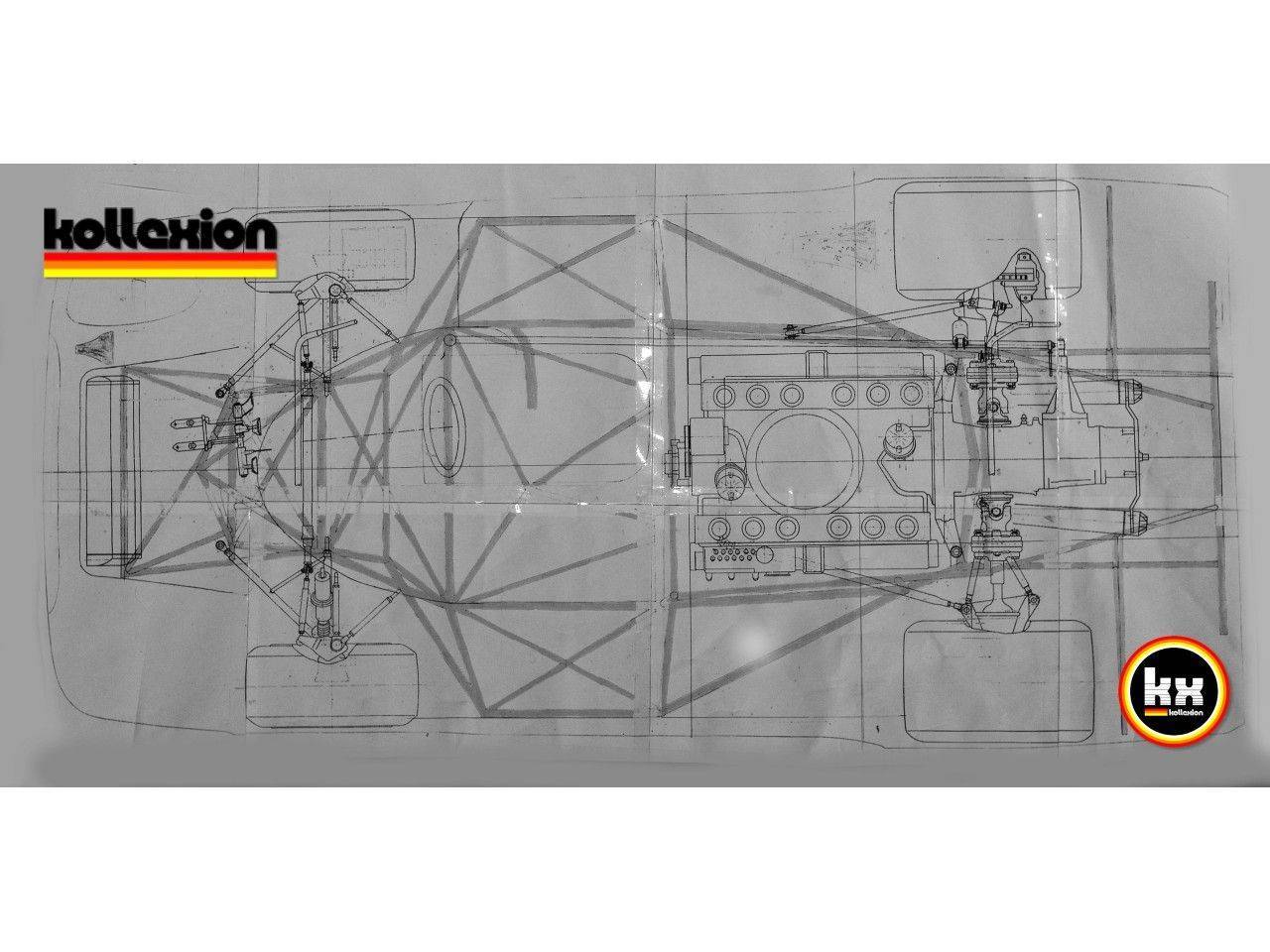 BUILTUP PORSCHE 917K n°20 Le Mans 1970 Jo Siffert - Brian Redman 1/1ex. Scale 1.5