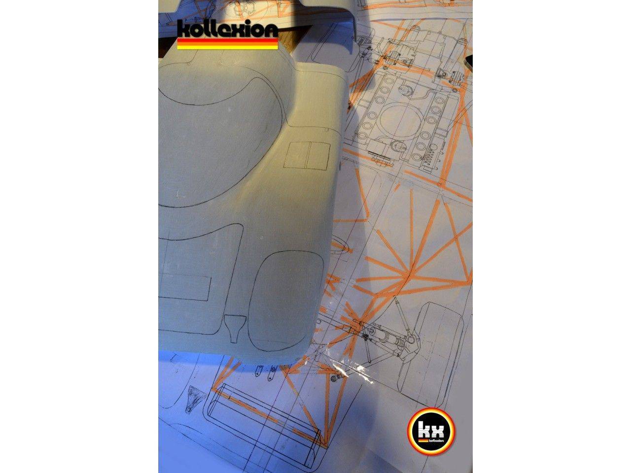 BUILTUP PORSCHE 917K n°20 Le Mans 1970 Jo Siffert - Brian Redman 1/1ex. Ech. 1.5