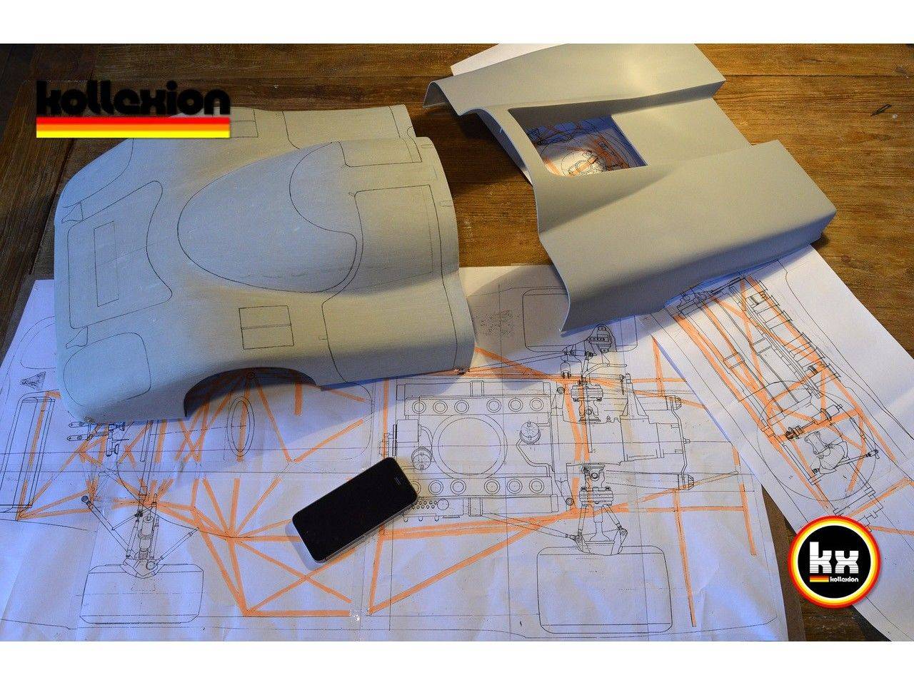 BUILTUP PORSCHE 917K n°20 Le Mans 1970 Jo Siffert - Brian Redman 1/1ex. Ech. 1.5