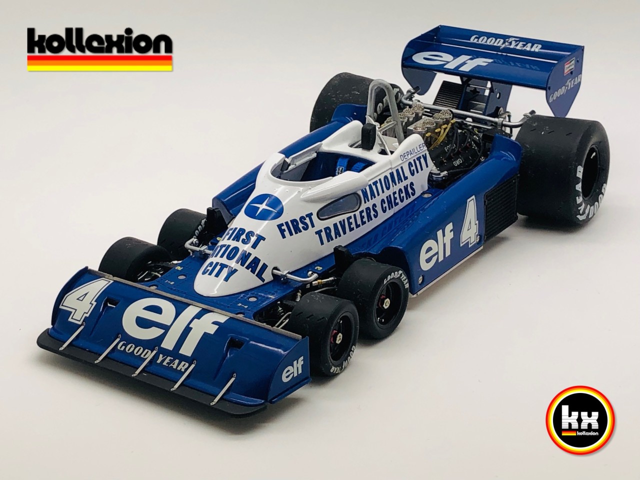 【正規新品】●値下げ●スパーク 1/18 ティレル P34 1977 F1 ブラジルGP #3 R.ピーターソン レーシングカー