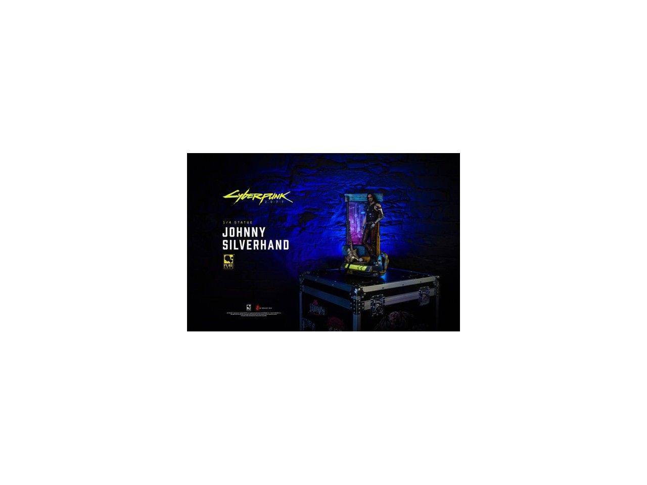 PUREARTS PA007CP CYBERPUNK 2077 Johnny Silverhand Statue Exclusif 1/4