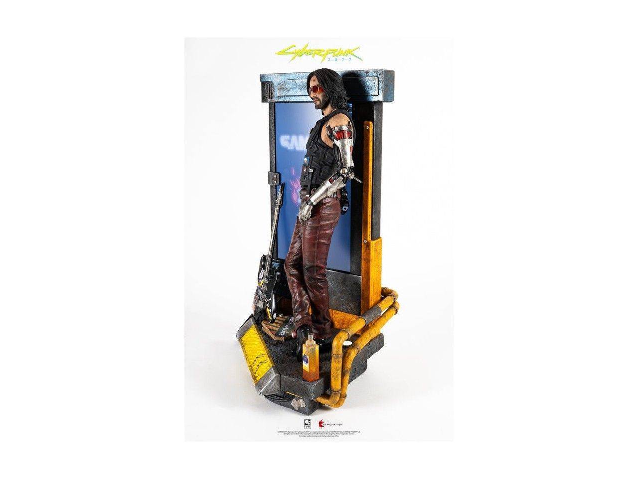PUREARTS PA007CP CYBERPUNK 2077 Johnny Silverhand Statue Exclusif 1/4