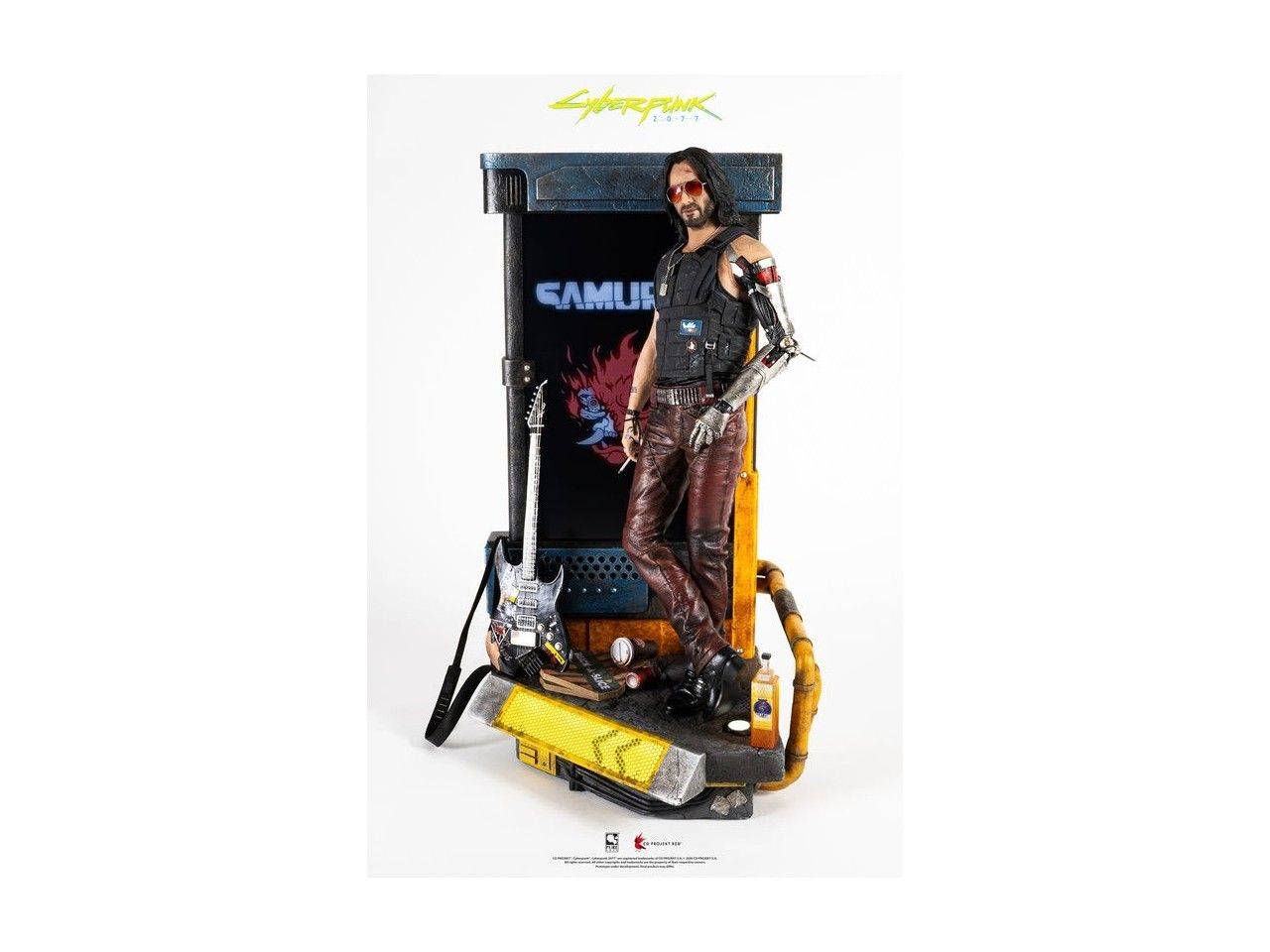 PUREARTS PA007CP CYBERPUNK 2077 Johnny Silverhand Statue Exclusif 1/4