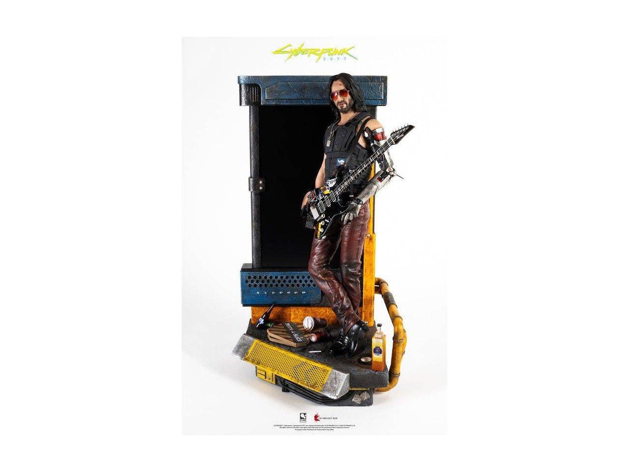 PUREARTS PA007CP CYBERPUNK 2077 Johnny Silverhand Statue Exclusif 1/4