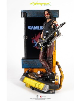 PUREARTS PA007CP CYBERPUNK 2077 Johnny Silverhand Statue Exclusif 1/4