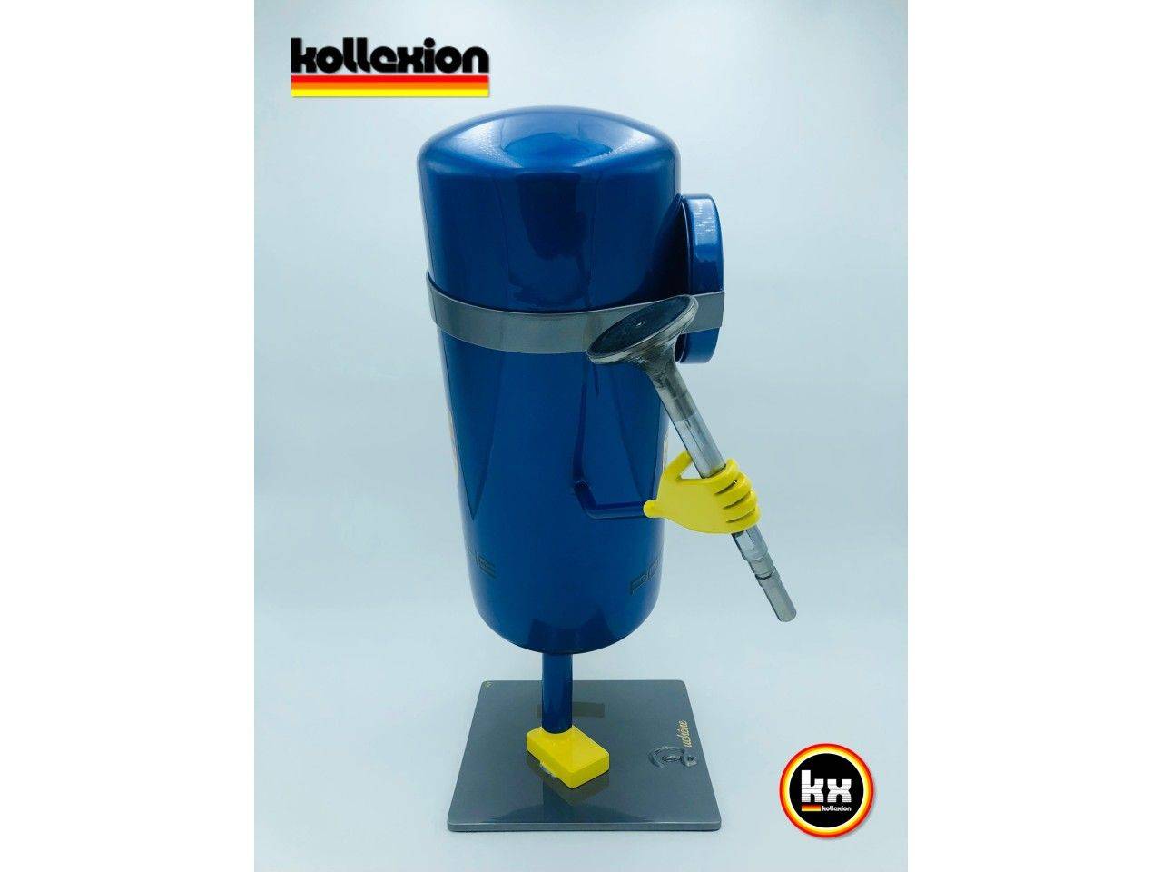 MINION PORSCHE 55 Pop Art Exemplaire Unique Bleu