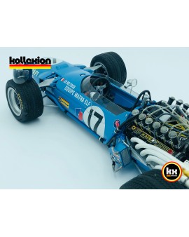 MATRA MS11 V12 n°17 GP F1 Pays Bas 1968 JP Beltoise 1.12 EXCEPTIONAL !
