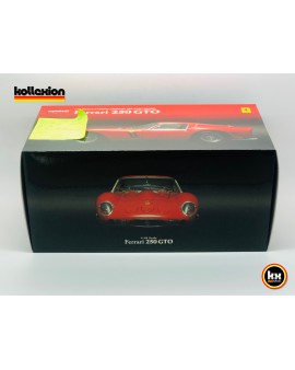 KYOSHO BASE 08431R FERRARI 250 GTO n°1 Winner Montlhery 1962 P. Rodriguez - R. Rodriguez 1.18