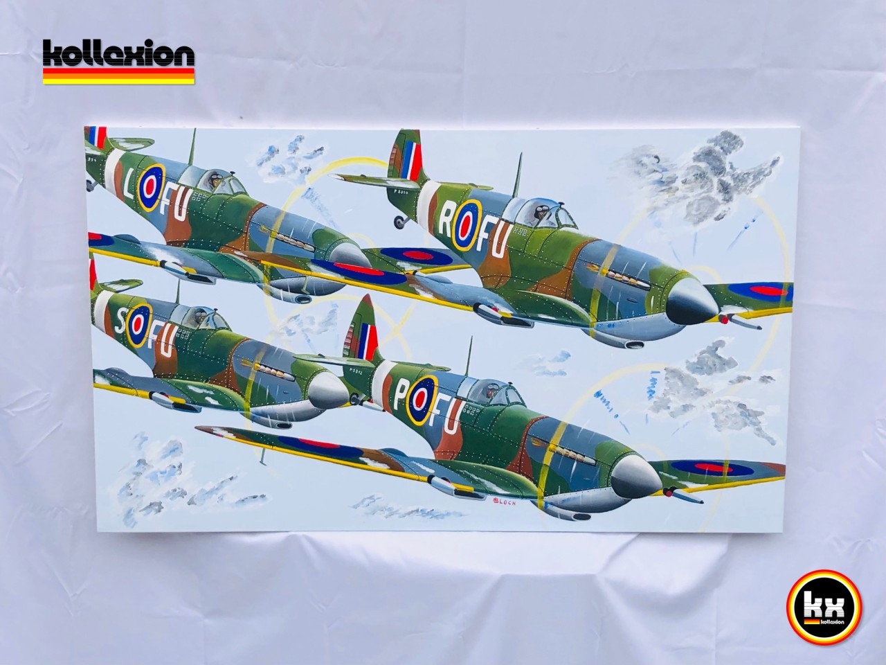 Painting RB 69 Spitfire 120cm x 70cm