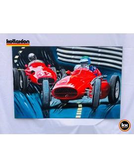 Painting RB 31 Monaco Historic GP 120cm x 80cm