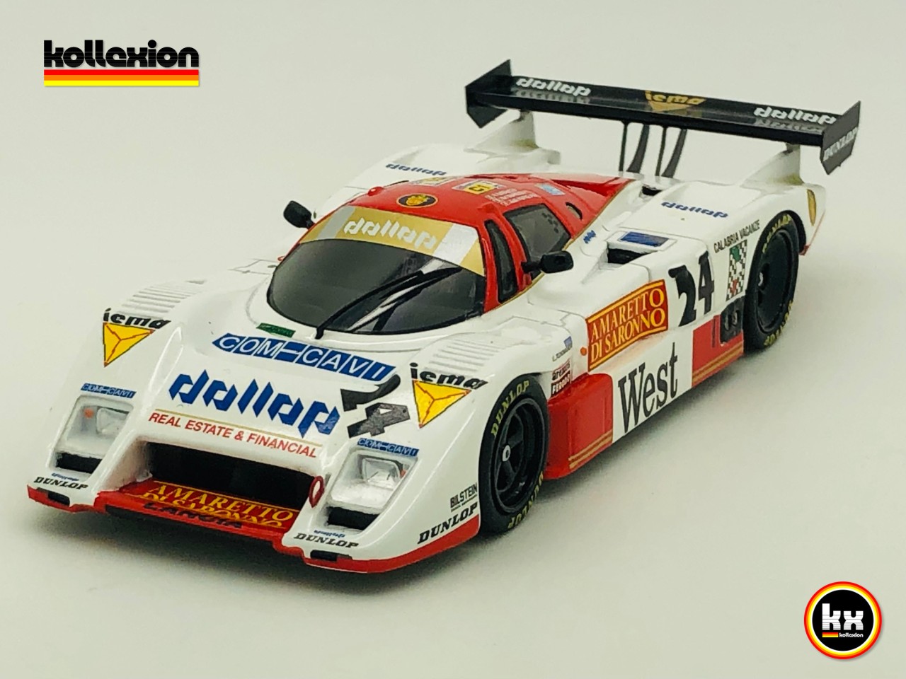 SPARK S0658 LANCIA LC2 n°24 Le Mans 1988 1.43