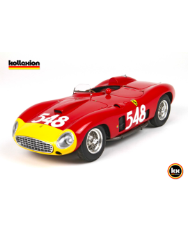 BBR C1818V FERRARI 290 MM n°548 Winner Mille Miglia 1956 + Vitrine 200 pcs 1.18
